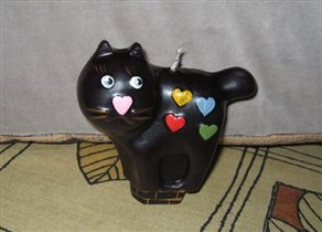 Свеча 'Влюбленный кот'