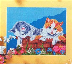 2 Cats in the Garden