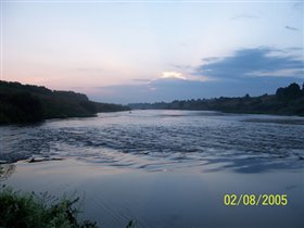 Утро на реке Сосна