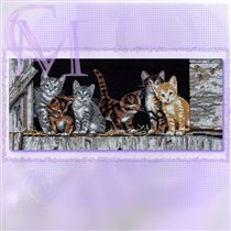 Dim #35133 Barnyard Kitties