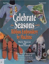 Журнал 'Celebrate seasons' вышивка лентами