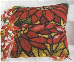 подушка с цветами