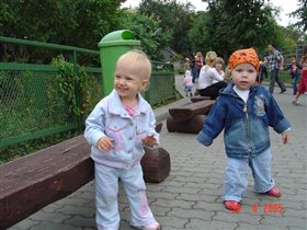 :))) детки:)) слева - Алисик Кропалик, справа Алисик - Лисенок (ComfyCats)