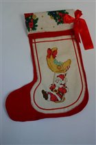 Santa stocking for my 2nd niece 2004