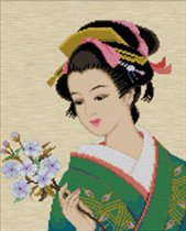 23-I Japanese Beauty (Flowers in Hand)