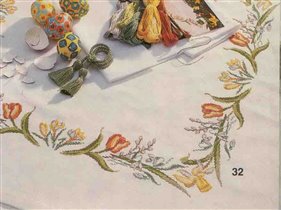 нарциссы и тюльпаны