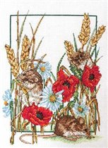 Anchor 'Field mice & Poppies'