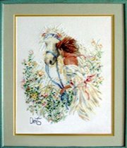 Horse and Flowers (#33829, Lanarte 