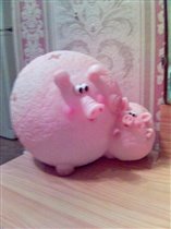 Ночник свинка мама с детёнком
