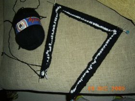 как сделать оригинальный шарфик