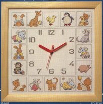 40-8450 Happy Friends Clock