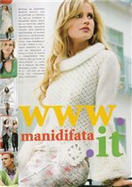 Белый свитер из Mani di fata 2006-9