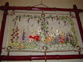 Вышивка лентами