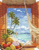 Tropical Vacation Window