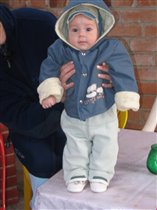 на прогулке