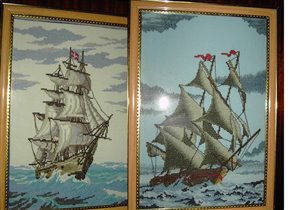 2 кораблика