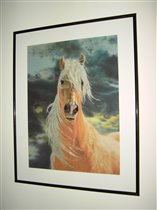 Рыжая лошадь