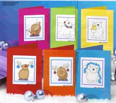 Polar bears and mooses Cards