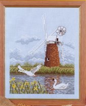 Ветряная мельница - 'Вышитые картины' № 11-2006