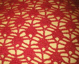 Фрагмент шали из шерсти