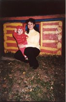 Я и моя дочка.