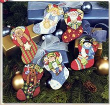 Holiday Stocking Ornaments (Dim)