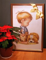 Мальчик с собачкой