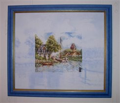 Деревня у реки