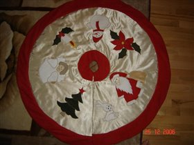 Коврик под ёлку