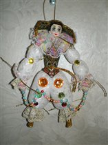 Арлекин с камнями