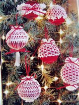 из 'Celtic Christmas Stockings Ornaments Crochet Patterns'