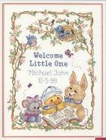03845 - Welcome Little One Birth Record