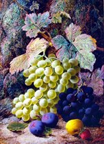 Classic Cross Stitch - fr 437 Grapes and Geengages