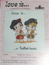 Love is... a Scottish lassie