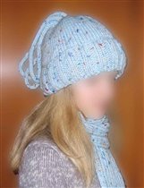 Голубенькая шапка