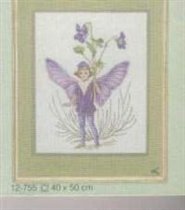 12-755 The Dog Violet Fairy