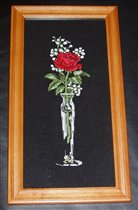 Single Red Rose (Dimensions)