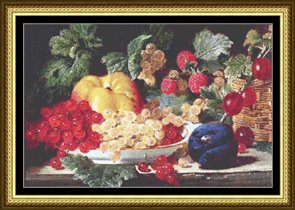 Classic Cross Stitch - fr 907 Fruit Still Life-
