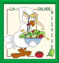 96. La salade nicoise