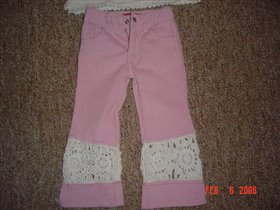 штаны от розового комплекта