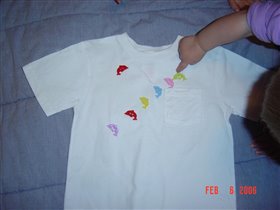 футболка с рыбками