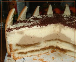 Торт 'Кофейная шарлотка' (вариант 2)