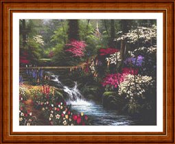 Classic Cross Stitch - SC 104 afternoon reflections