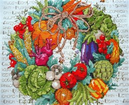 Овощной венок от Janlynn