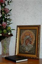 Икона Казанской Божьей Матери (ХVШ век)