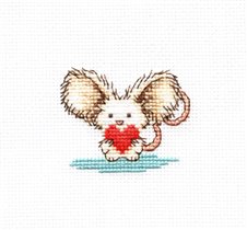 Мышонок с сердцем