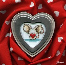 Мышонок с сердцем