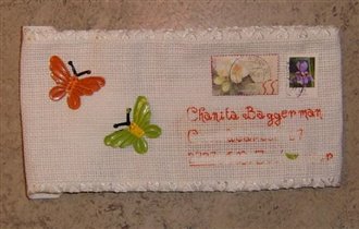 My first Mailart for Chanita 