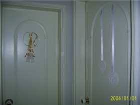 Декор дверей в нашей квартире