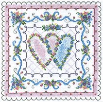 Heart Sampler DMC